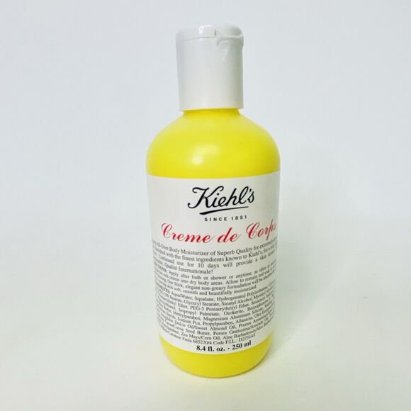 Kiehl's Creme de Corps 8.4 fl oz - 250ml All Over Body Moisturizer for Dry skin - Picture 1 of 6